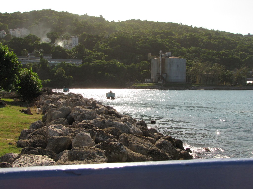 Another view of the hillside in Ocho Rios