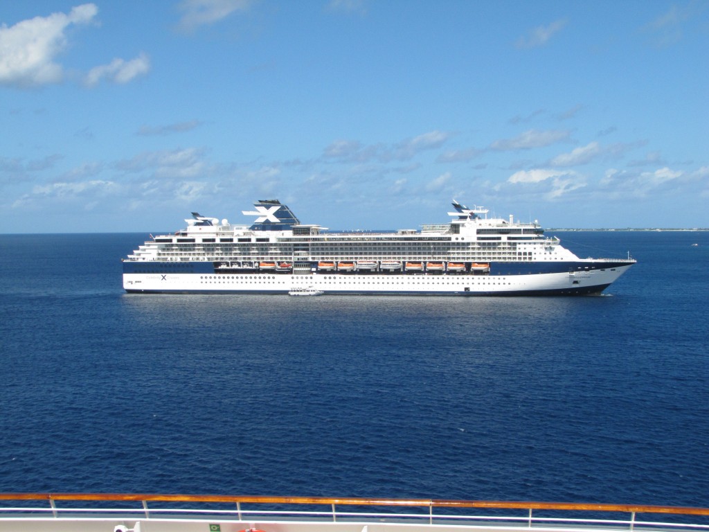 Another ship in Grand Cayman