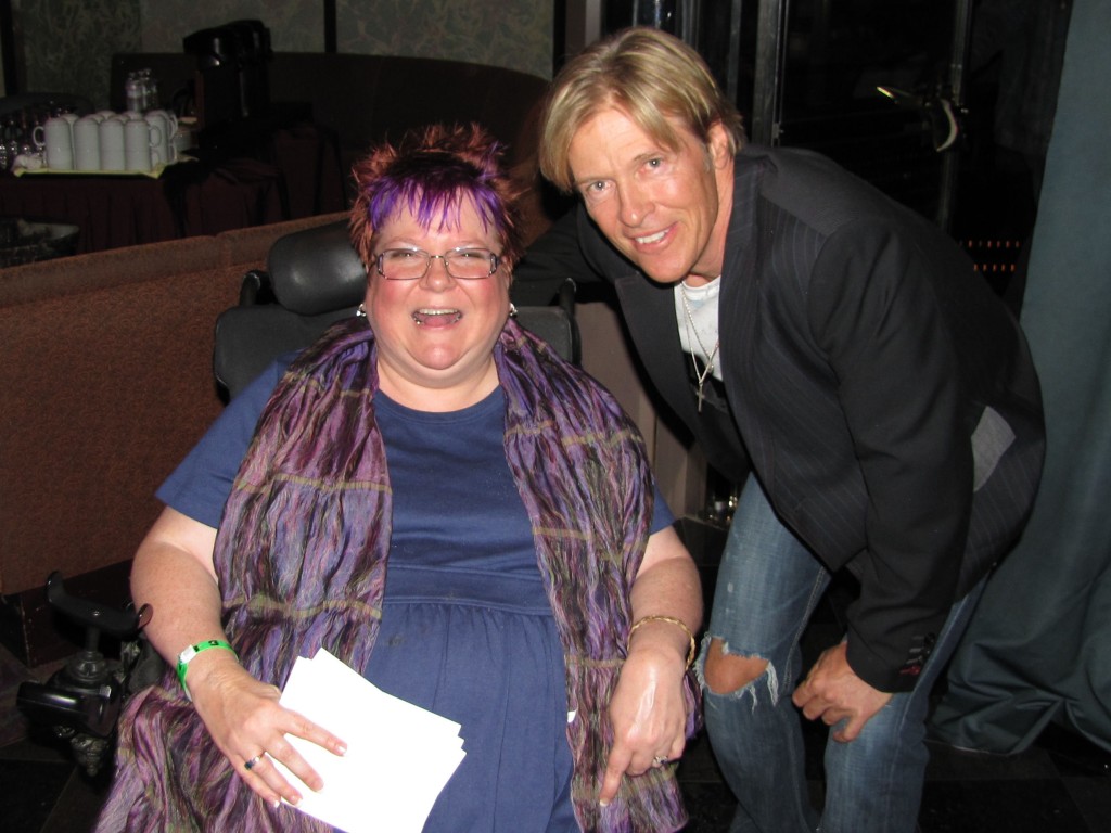 Trish with Jack Wagner